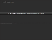 Tablet Screenshot of bank4you.com